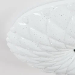 Cyran Plafonnier LED Blanc, 1 lumière, Télécommandes