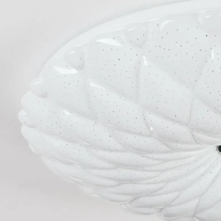 Cyran Plafonnier LED Blanc, 1 lumière, Télécommandes