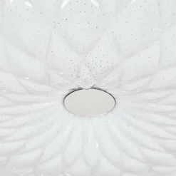 Cyran Plafonnier LED Blanc, 1 lumière, Télécommandes