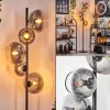 Dagan Lampadaire Clair, Fumé, 5 lumières