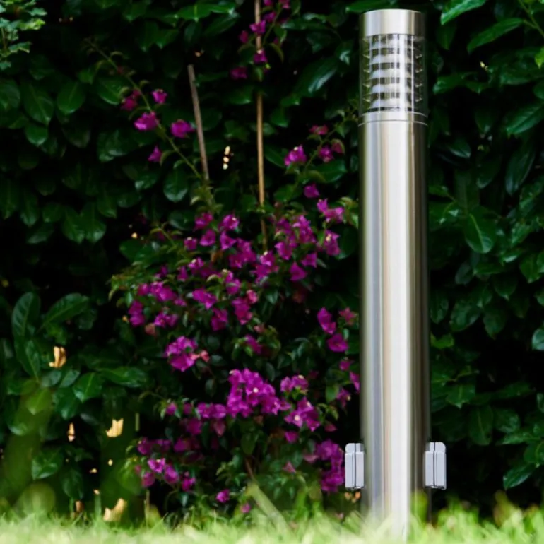 Dakar Eclairage de chemin Acier inoxydable, 1 lumière