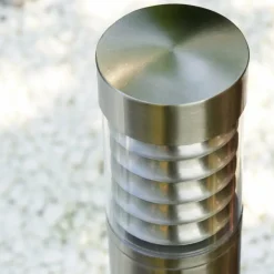 Dakar Eclairage de chemin Acier inoxydable, 1 lumière, Détecteur de mouvement