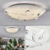 Davin Plafonnier LED Blanc, 1 lumière