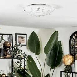 Davin Plafonnier LED Blanc, 1 lumière
