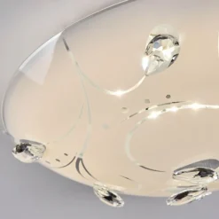 Davin Plafonnier LED Blanc, 1 lumière