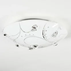 Davin Plafonnier LED Blanc, 1 lumière