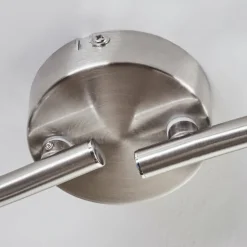Davor Plafonnier, Spot de plafond Chrome, Nickel mat, 4 lumières