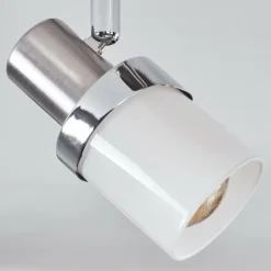 Davor Plafonnier, Spot de plafond Chrome, Nickel mat, 2 lumières