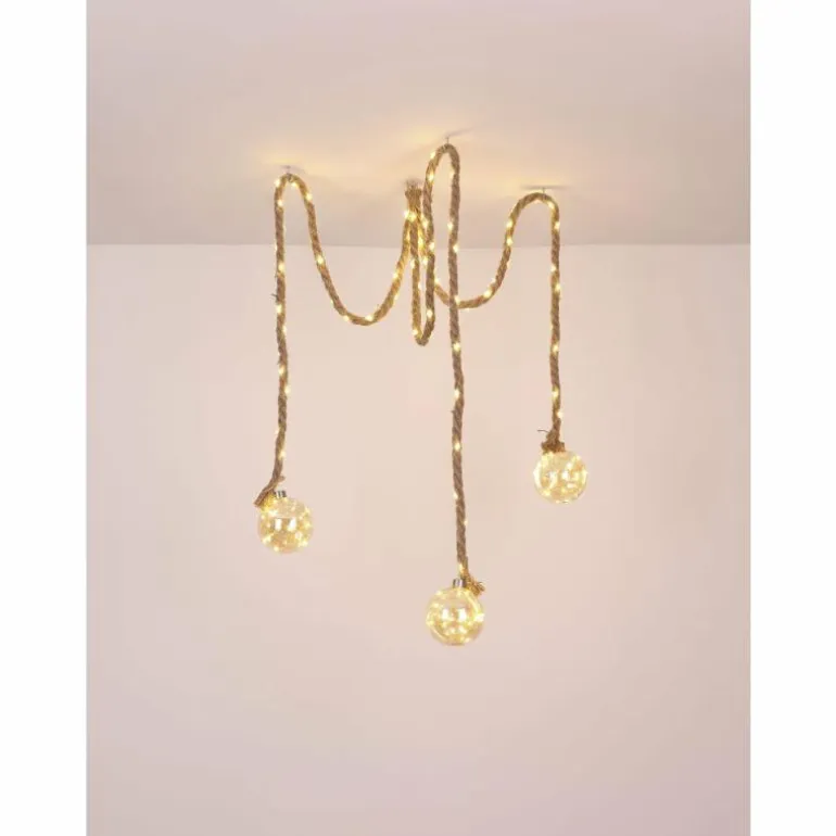 Décor Globo ROVETO Ambre, 3 lumières