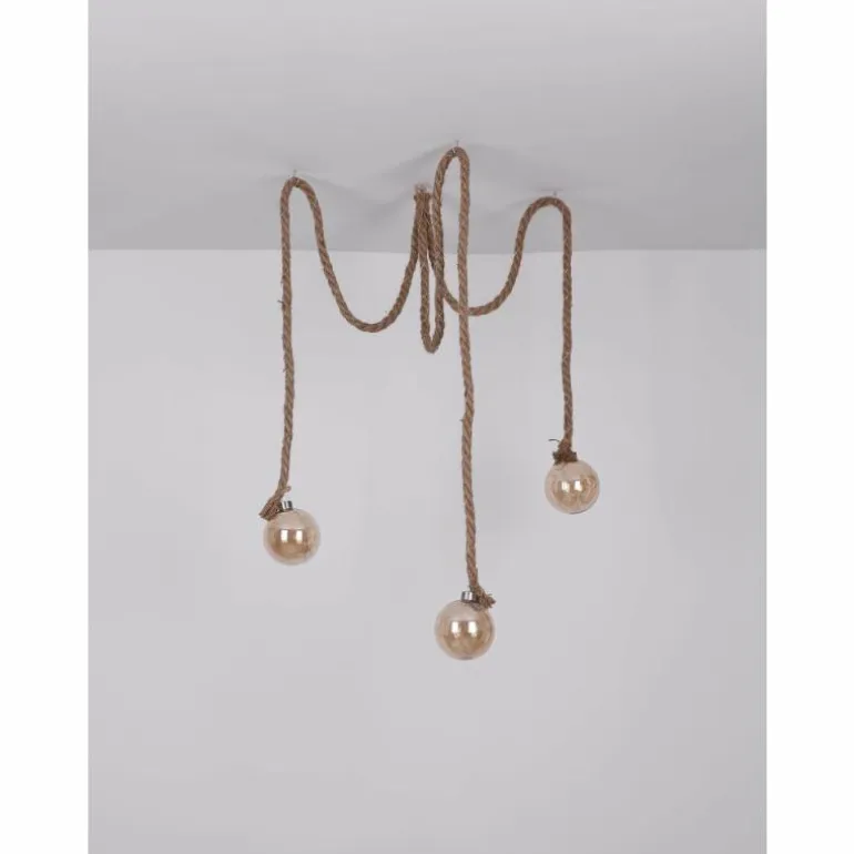 Décor Globo ROVETO Ambre, 3 lumières