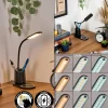 Debelmose Lampe de bureau, Lampe à poser LED Noir, 1 lumière