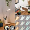 Debelmose Lampe de bureau, Lampe à poser LED Blanc, 1 lumière