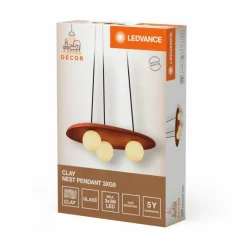 DECOR Applique murale / Plafonnier Luminaires Ledvance Brun, 3 lumières