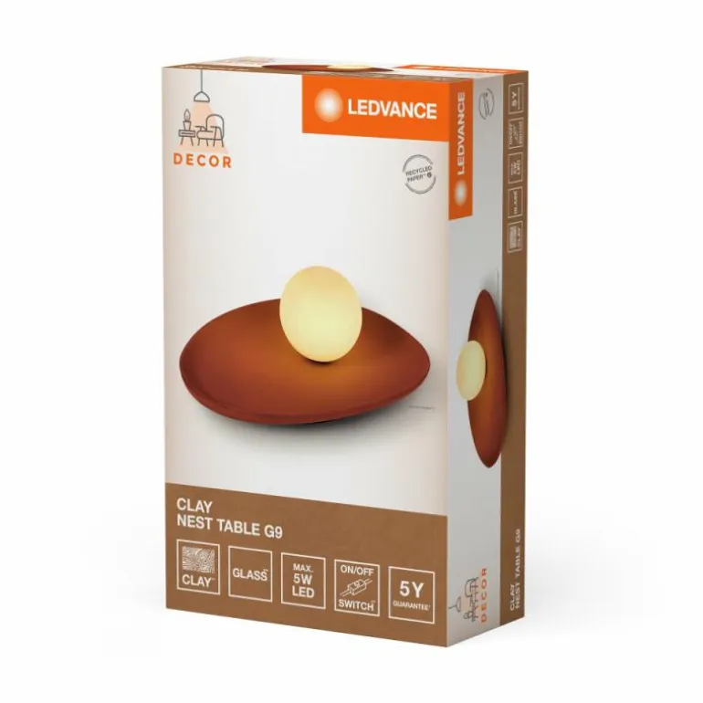 DECOR Applique murale / Plafonnier Luminaires Ledvance Brun, 1 lumière