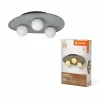 DECOR Applique murale / Plafonnier Luminaires Ledvance Gris, 3 lumières