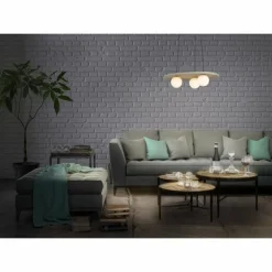 DECOR Applique murale / Plafonnier Luminaires Ledvance Gris, 3 lumières