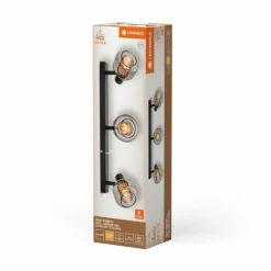 DECOR Applique murale / Plafonnier Luminaires Ledvance LED Noir, 3 lumières