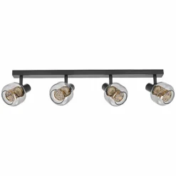 DECOR Applique murale / Plafonnier Luminaires Ledvance LED Noir, 4 lumières