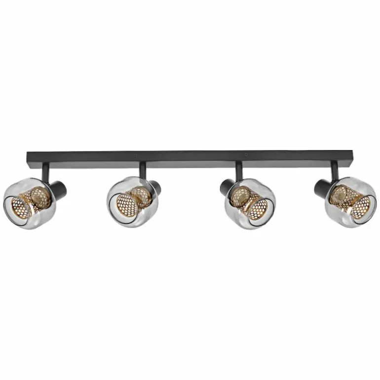 DECOR Applique murale / Plafonnier Luminaires Ledvance LED Noir, 4 lumières