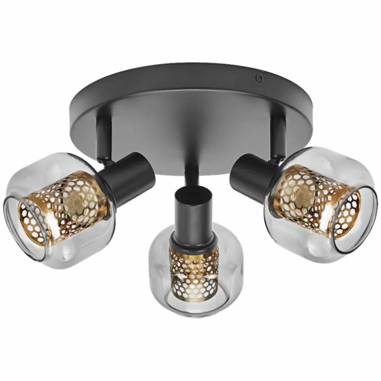 DECOR Applique murale / Plafonnier Luminaires Ledvance Noir, 3 lumières