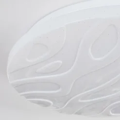 Deral Plafonnier LED Blanc, 1 lumière, Télécommandes