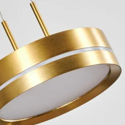 Dingersjo Suspension, Suspension LED Laiton, 3 lumières