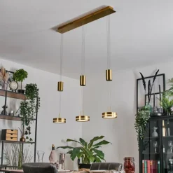 Dingersjo Suspension, Suspension LED Laiton, 3 lumières
