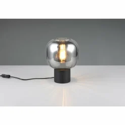 Diva Lampe à poser Luminaires Trio Noir, 1 lumière