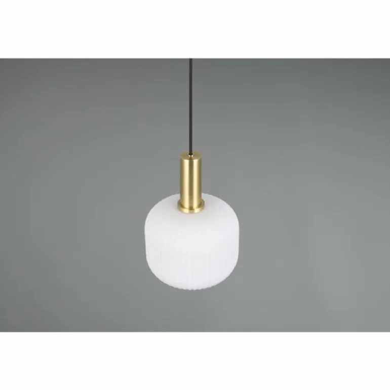 Diva Suspension Luminaires Trio Laiton, 1 lumière