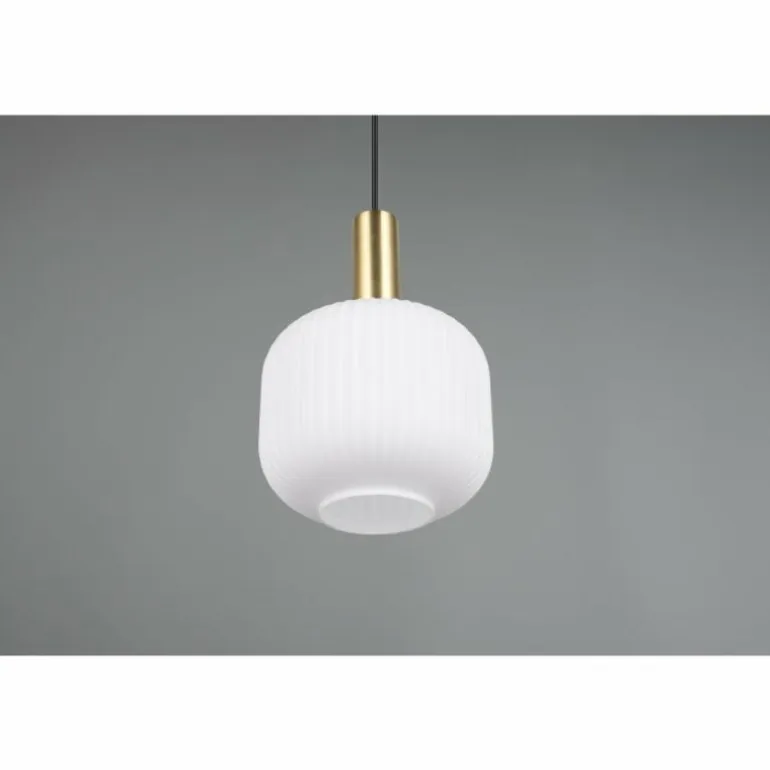 Diva Suspension Luminaires Trio Laiton, 1 lumière