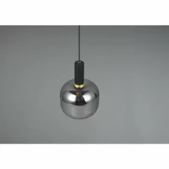 Diva Suspension Luminaires Trio Noir, 1 lumière