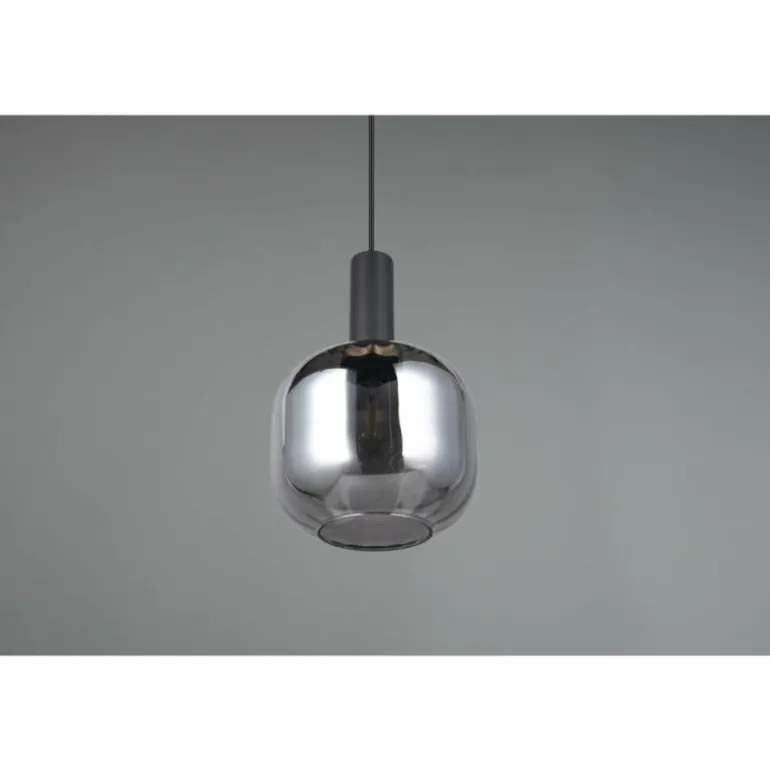 Diva Suspension Luminaires Trio Noir, 1 lumière