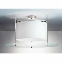 DMB 30 Tecnolumen Plafonnier Nickel mat, 1 lumière