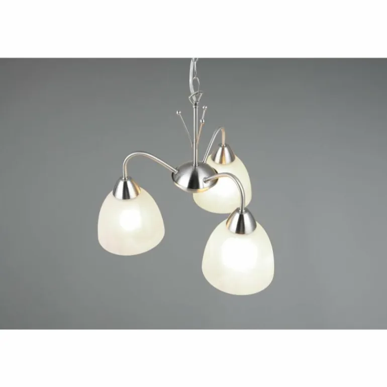 DOBBY Suspension Luminaires Reality Nickel mat, 3 lumières