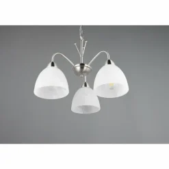 DOBBY Suspension Luminaires Reality Nickel mat, 3 lumières
