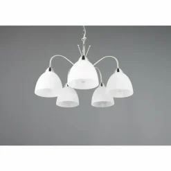 DOBBY Suspension Luminaires Reality Nickel mat, 5 lumières