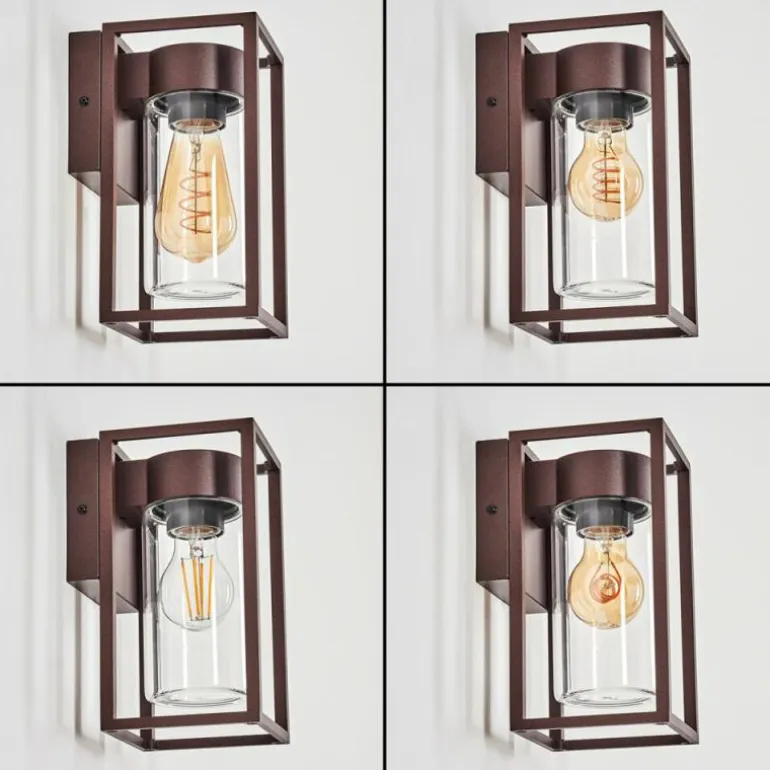 Doninhas Lampe murale d´extérieur Rouille, 1 lumière