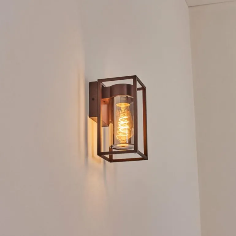 Doninhas Lampe murale d´extérieur Rouille, 1 lumière