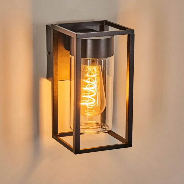 Doninhas Lampe murale d´extérieur Noir, 1 lumière