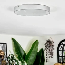 Elmar Plafonnier LED Argenté, 1 lumière