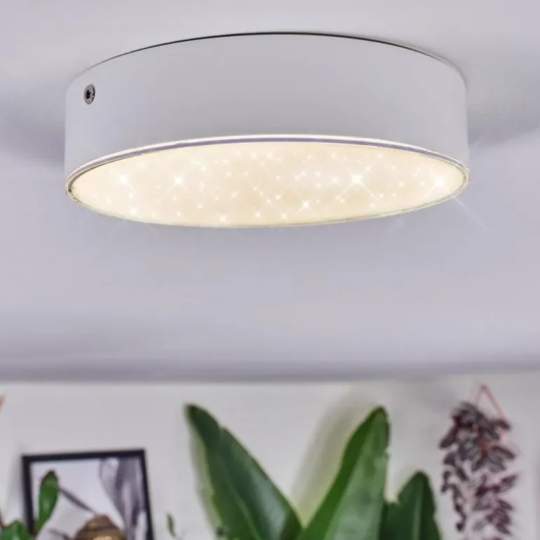 Elmar Plafonnier LED Blanc, 1 lumière