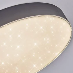 Elmar Plafonnier LED Noir, 1 lumière