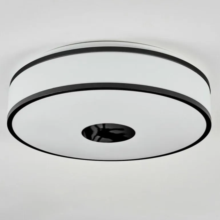 Elran Plafonnier LED Blanc, 1 lumière