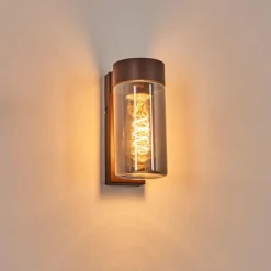 Encoberta Lampe murale d´extérieur Rouille, 1 lumière