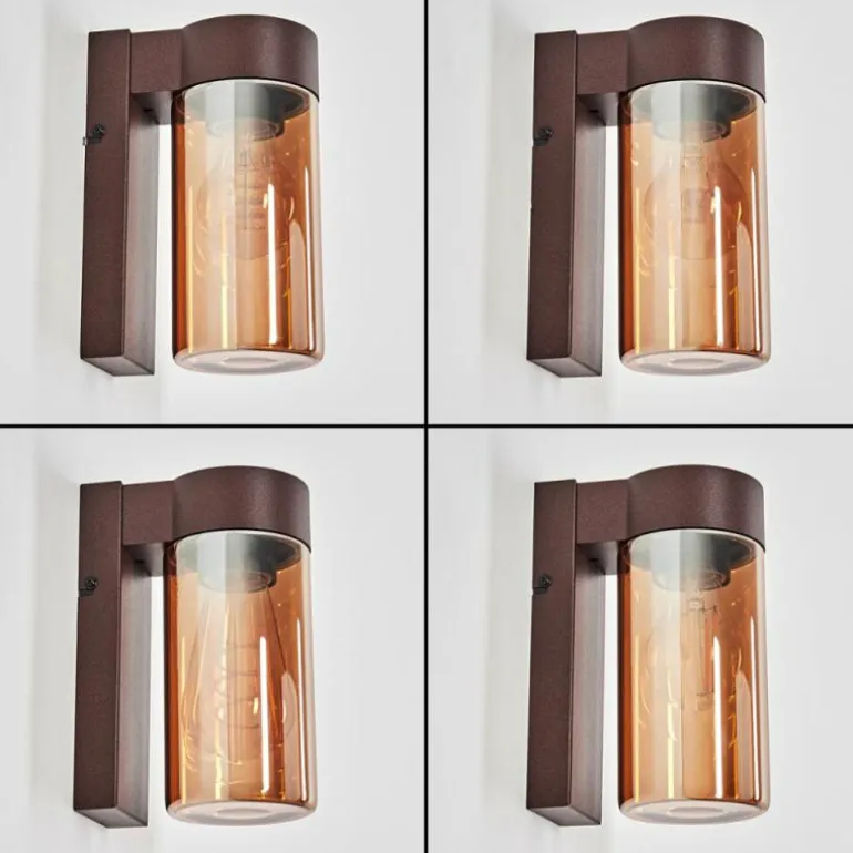 Encoberta Lampe murale d´extérieur Rouille, 1 lumière