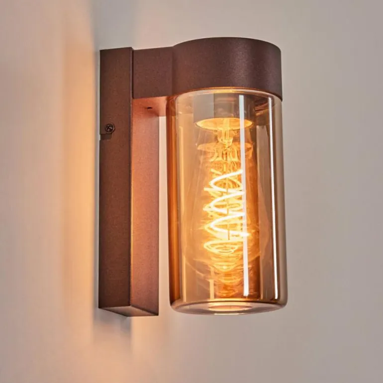 Encoberta Lampe murale d´extérieur Rouille, 1 lumière