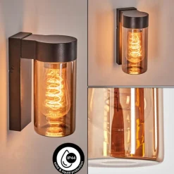 Encoberta Lampe murale d´extérieur Noir, 1 lumière