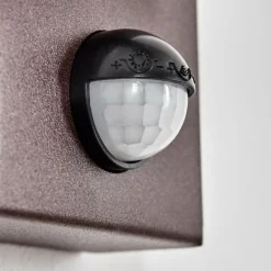 Encoberta Luminaire extérieur, Lampe murale d´extérieur Rouille, 1 lumière, Détecteur de mouvement