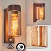 Encoberta Luminaire extérieur, Lampe murale d´extérieur Rouille, 1 lumière, Détecteur de mouvement