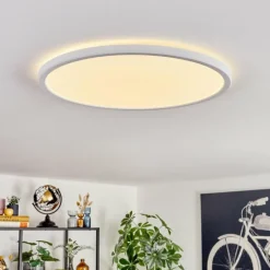 Endrup Plafonnier LED Blanc, 1 lumière